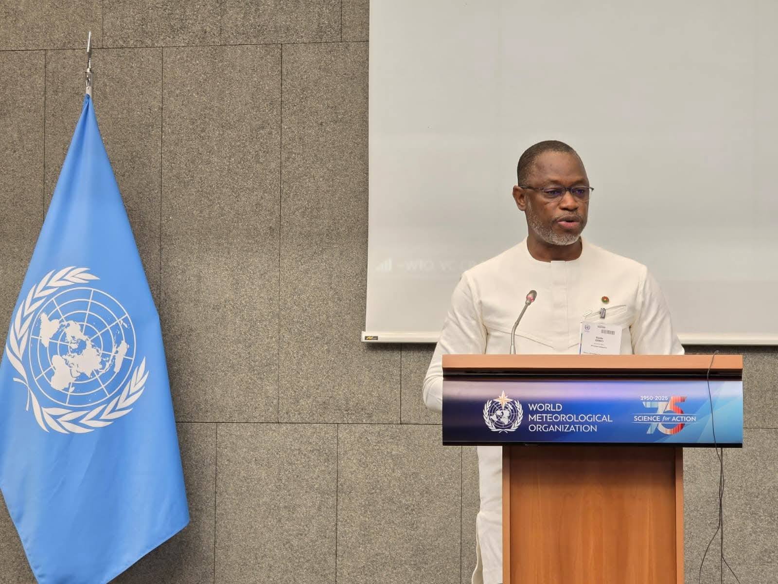 Initiative « Alerte précoce pour Tous » : Le Burkina Faso apporte sa contribution au Congrès extraordinaire 2025 de l’OMM